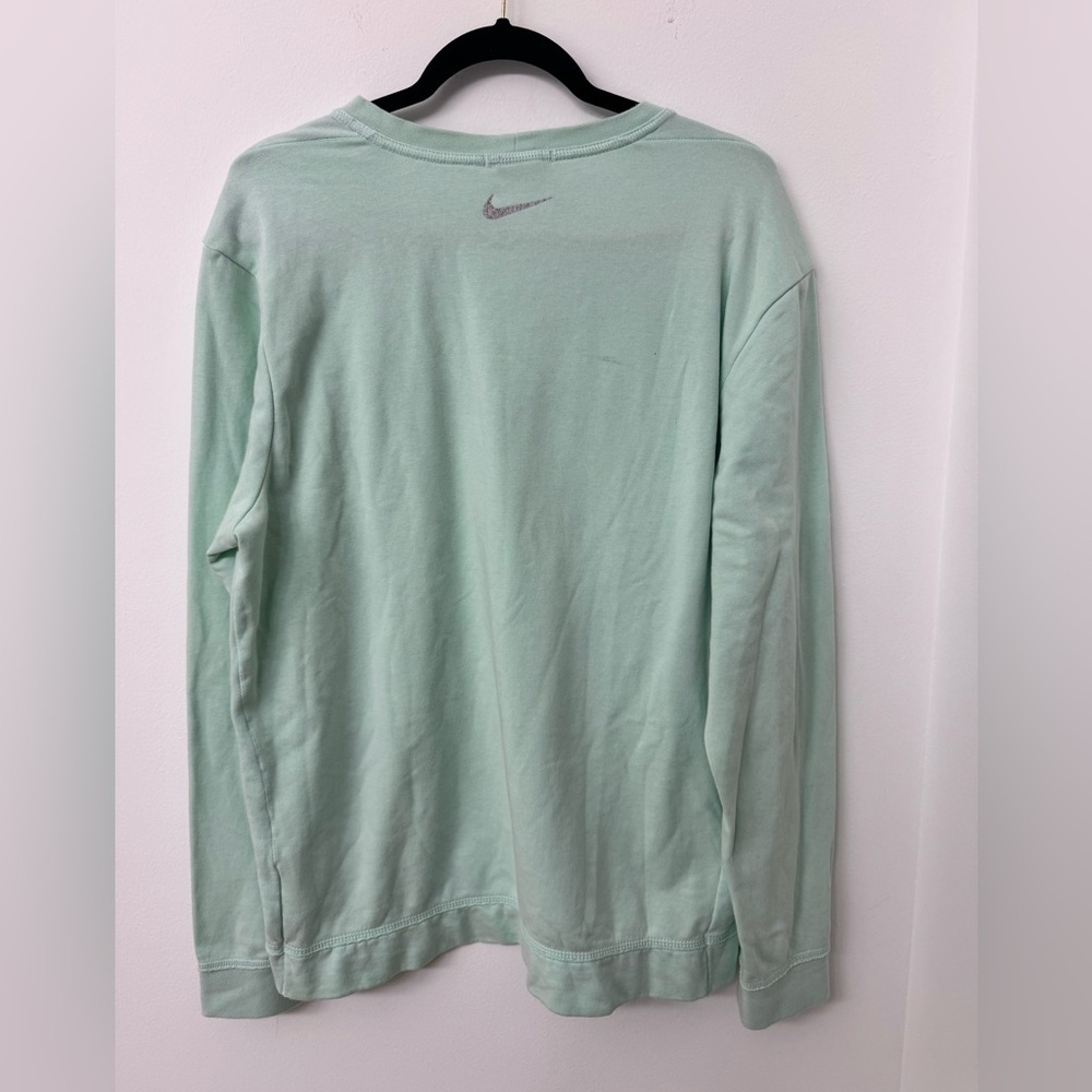 Nike Mint Green Crewneck Sweater - Picture 2 of 4